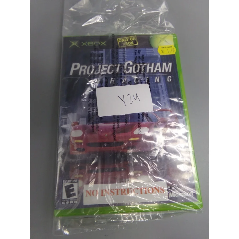 Project Gotham‎ Racing Video Game for Original Xbox